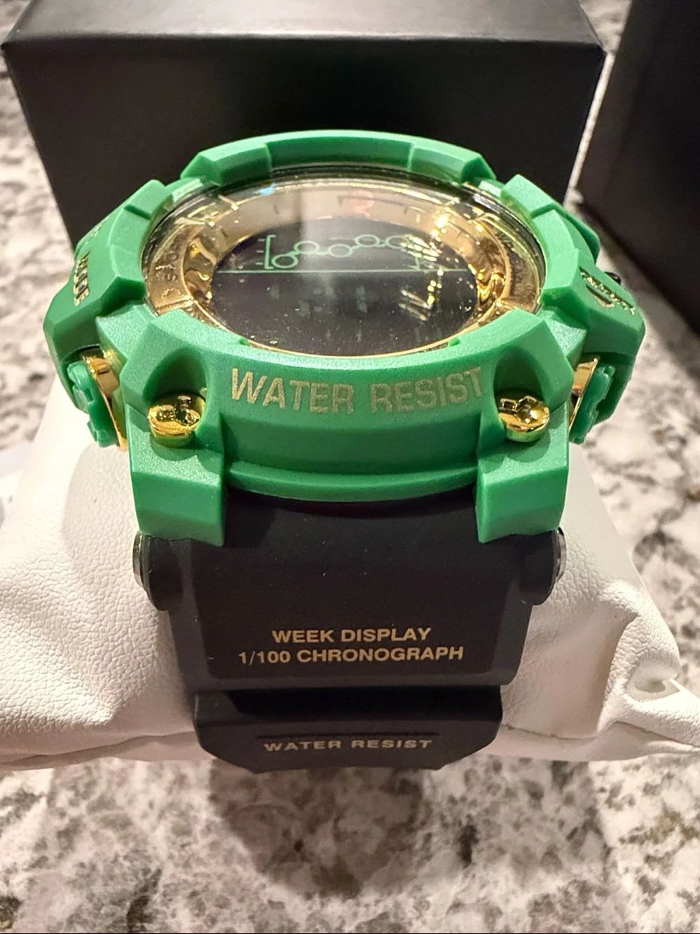 Activa X Invicta Digital Summit Unisex Watch 50mm Green ACW8082-022 New w/Box
